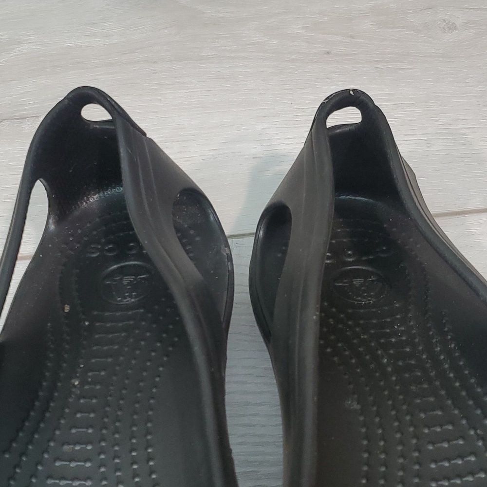Crocs Women Kadee Comfort Rubber Loafer Flats shoes sz 10 - Picture 6 of 11